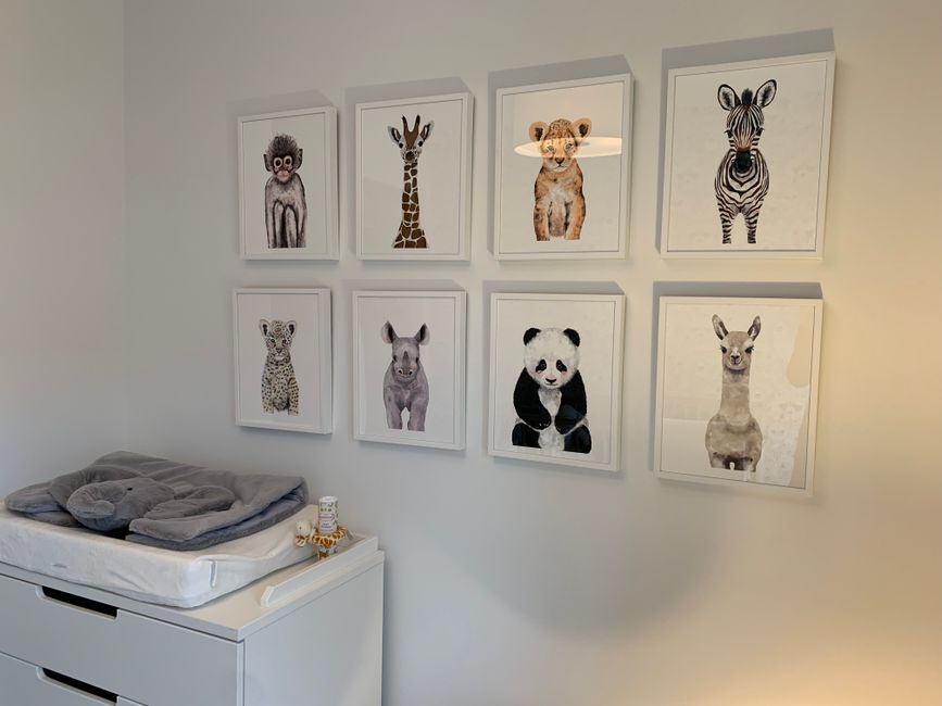 Schilderij van zeemeermin in kinderkamerthema. Schilderij van zeemeermin in kinderkamerthema.